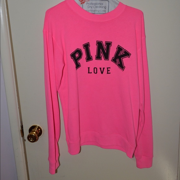 VS Pink Crewneck Sweatshirt