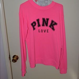 VS Pink Crewneck Sweatshirt
