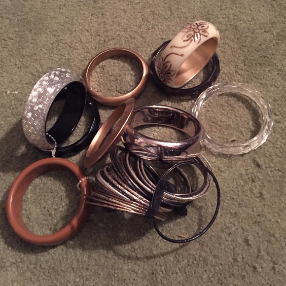 Assorted bangles