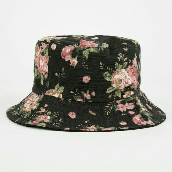Floral bucket hat