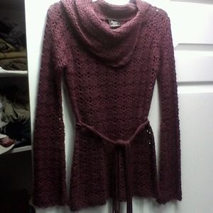 Crochet sweater