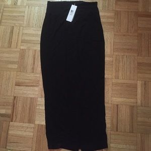Black Eileen Fisher maxi skirt