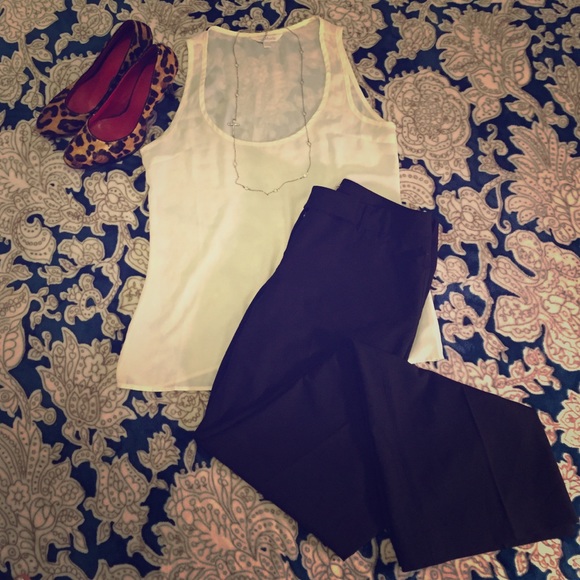 Express "Editor" Black Pants 😎