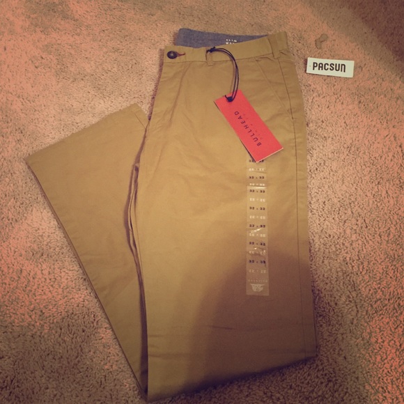 MENS bullhead kakis NWT