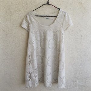 Kimchi Blue white flower lace sun dress