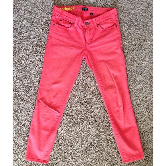 j crew colored jeans