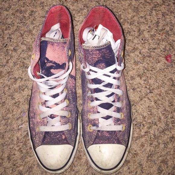 Converse Shoes - Pink/ purple converse