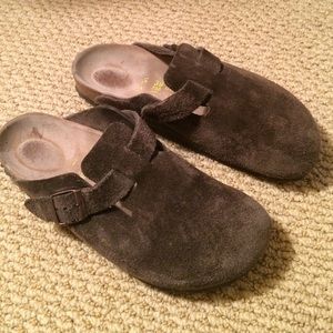 Birkenstock Boston Suede