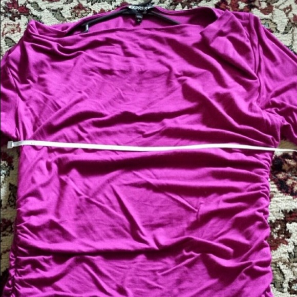 Burgundy EXPRESS Dress - Picture 4 of 4