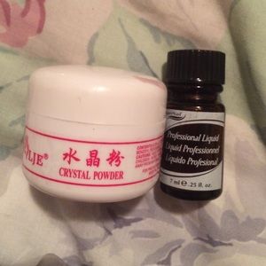 Acrylic nails materials