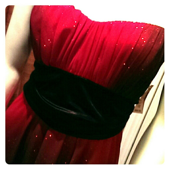 Red dress