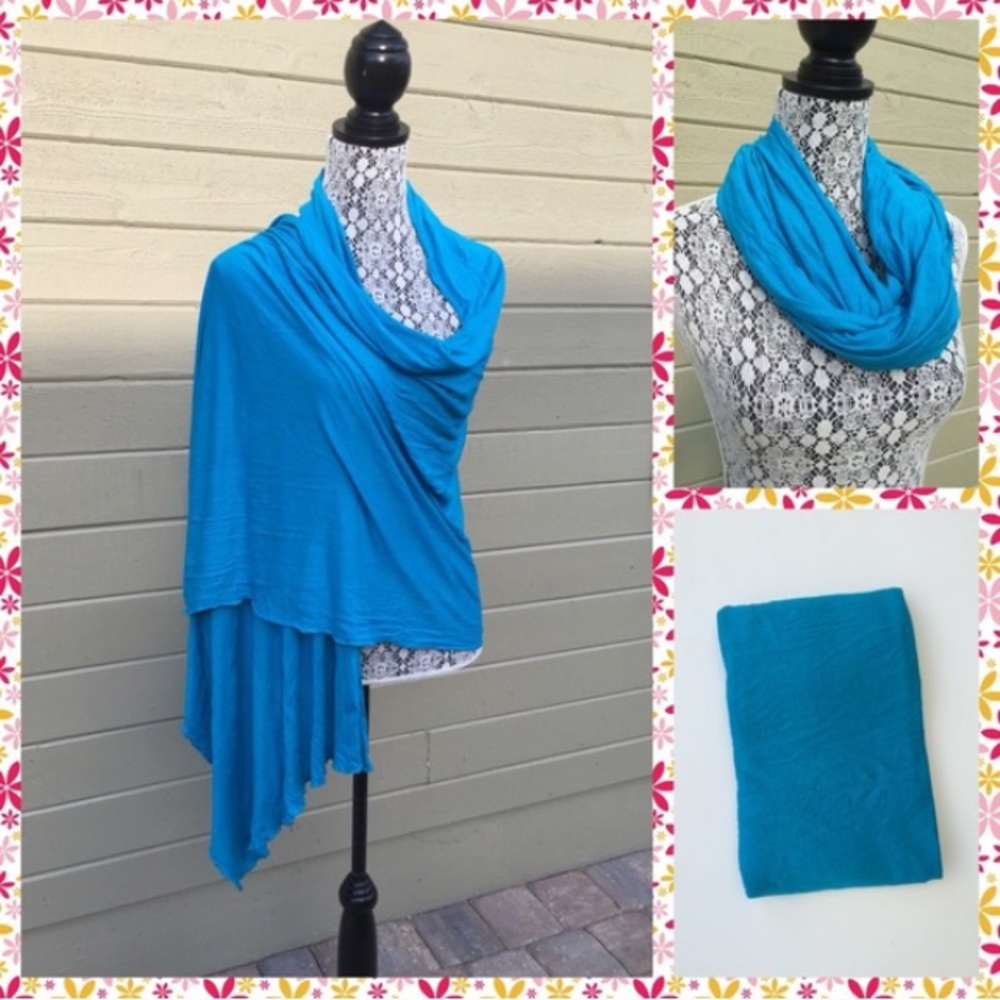 ✨💙HP💙✨Cerulean Blue Scarf/Shawl