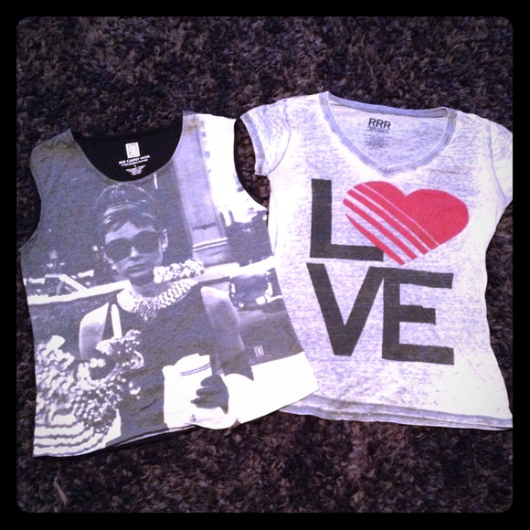 Bundle of grey & black tops