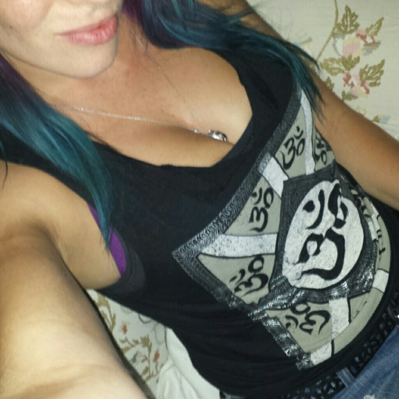 Black lucky brand sleevless tank top