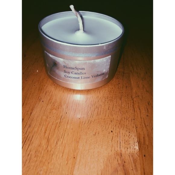 Coconut lime verbena candle