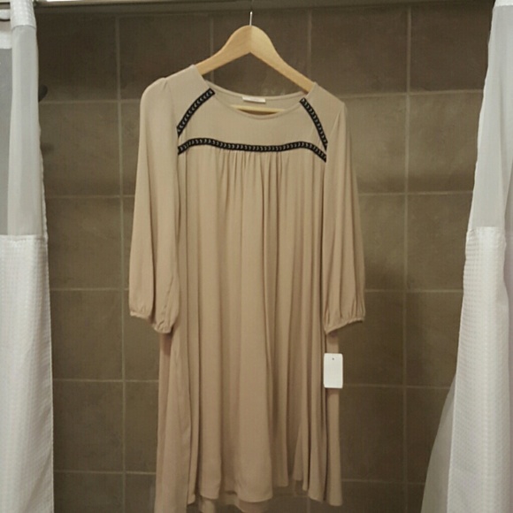 Beautiful taupe dress