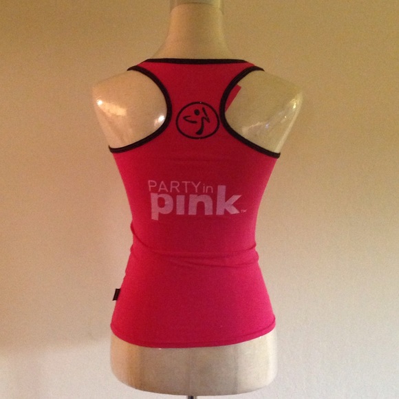 Zumba pink tank top - Picture 2 of 3