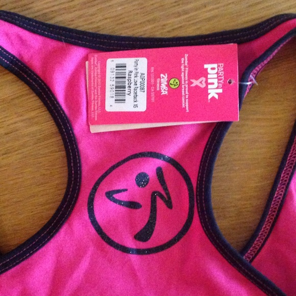 Zumba pink tank top - Picture 3 of 3