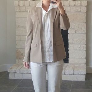 The Limited Tan / Light Beige Blazer Size 2 / XS