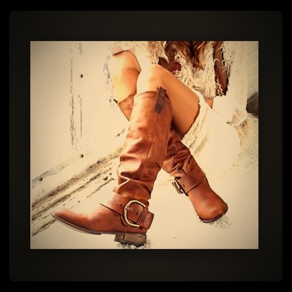 Steven by Steve Madden Shoes - SOLD! Steven Nubuck leather knee boots 7.5