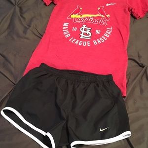 Black Nike Running Shorts
