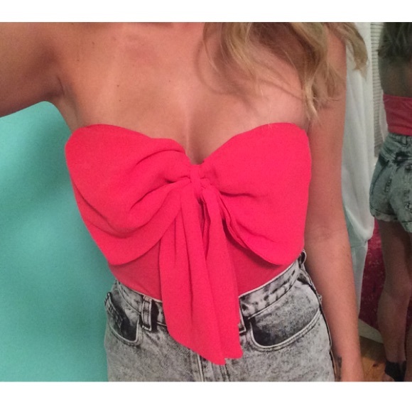 Bow leotard bodysuit - Picture 2 of 3