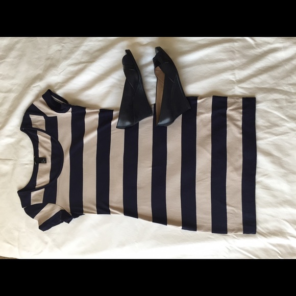 H&M Basic stripe dress