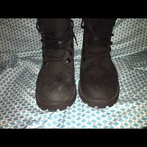 All black timberlands