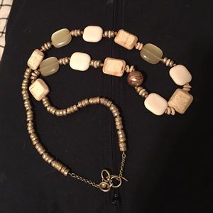 Long beaded necklace