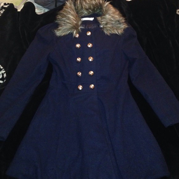 Navy blue coat