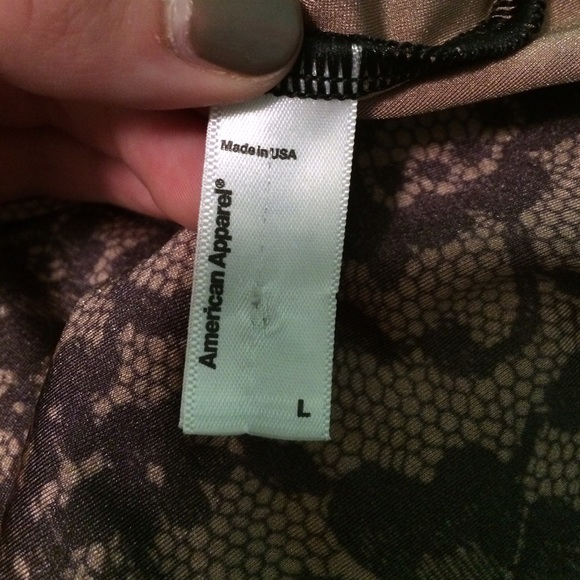 American apparel lace nylon dress - Picture 3 of 4