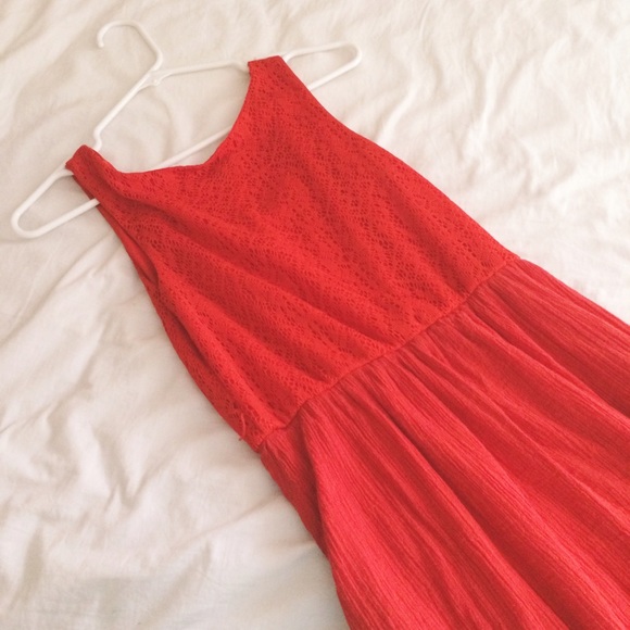 Coral Dress