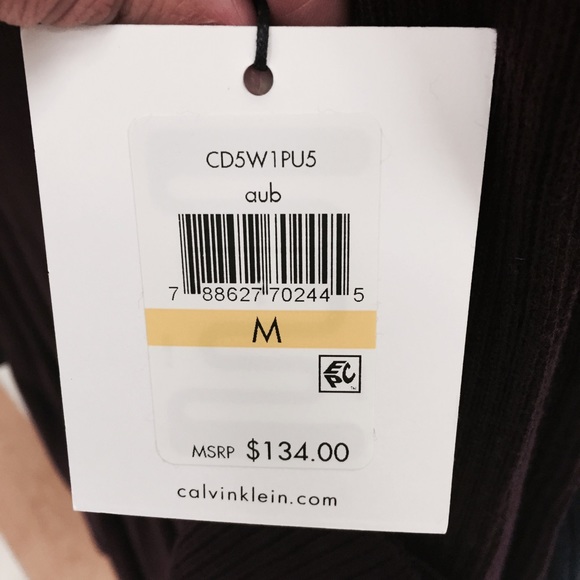 Calvin Klein Plum Sweater Dress - Fall ready 🍂🍁 - Picture 4 of 4