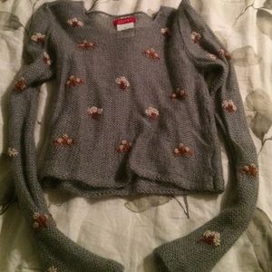 Cropped sweater