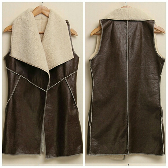1 HR SALE! The Baize Faux Fur Waistcoat Vest - Picture 3 of 4