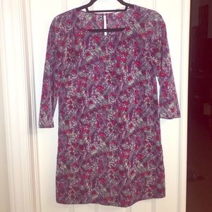 BCBGeneration Floral Print Shift Dress