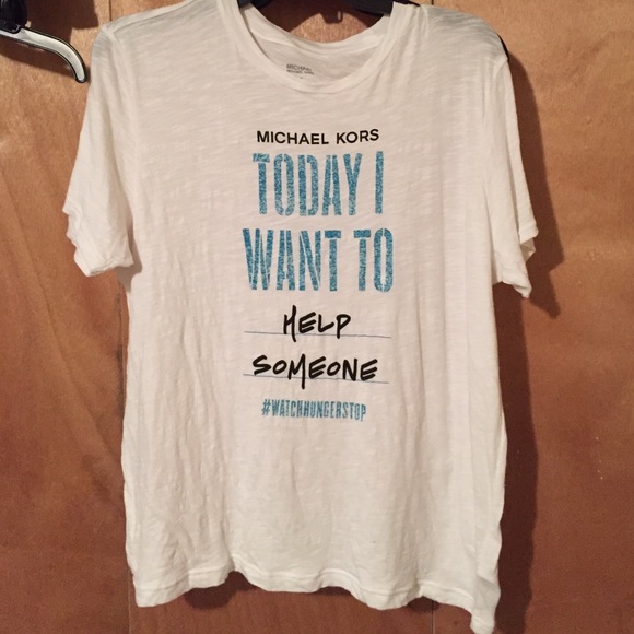Michael Kors Watch Hunger Stop T-Shirt