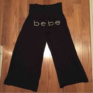 Bebe Flare Capris, Medium ****ON HOLD****