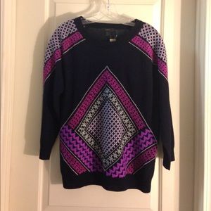 NWT!! Embroidered J Crew Sweater
