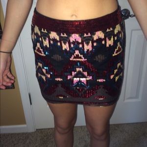 Cute mini skirt