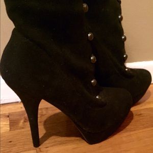 H&M Black Boots-US Size: 9