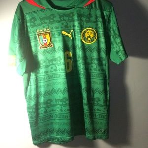 Dry fit Cameroun soccer Jersey