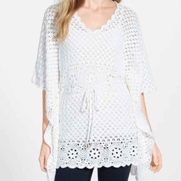 michael kors crochet tunic