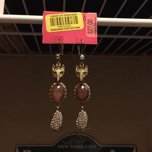 Fox earrings