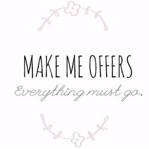 Prices are negotiable!!