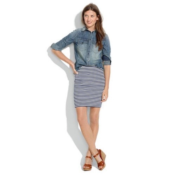 Madewell downtown skirt
