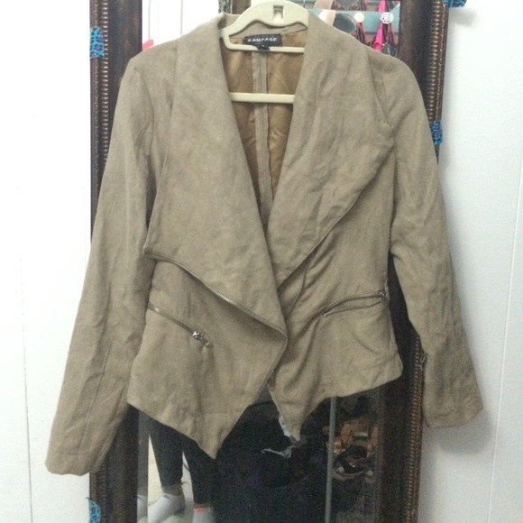 Tan Suede Jacket