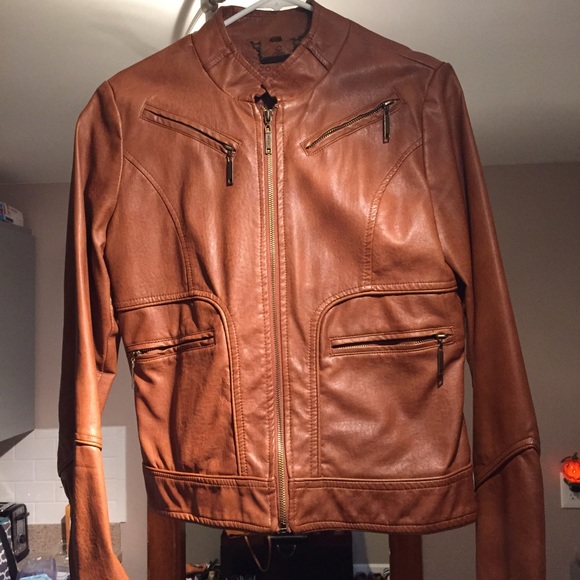 Faux Leather Jacket
