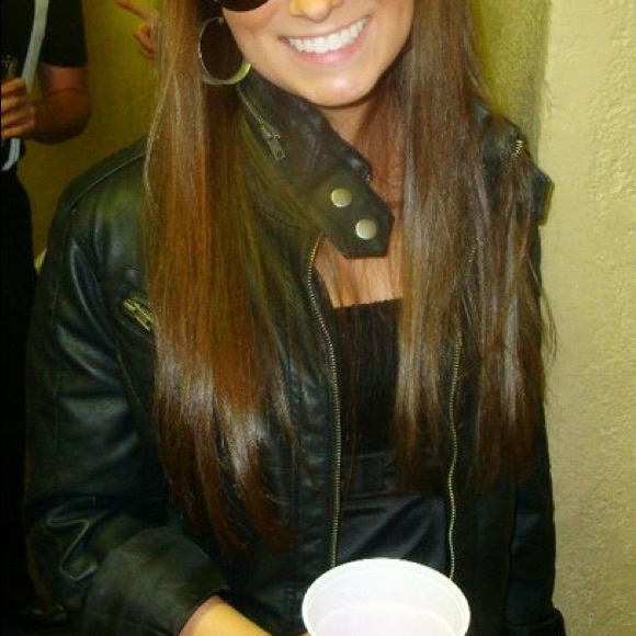 Black "Leather" jacket