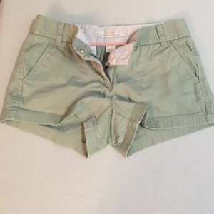 Sage J. Crew 3 inch broken in chino short